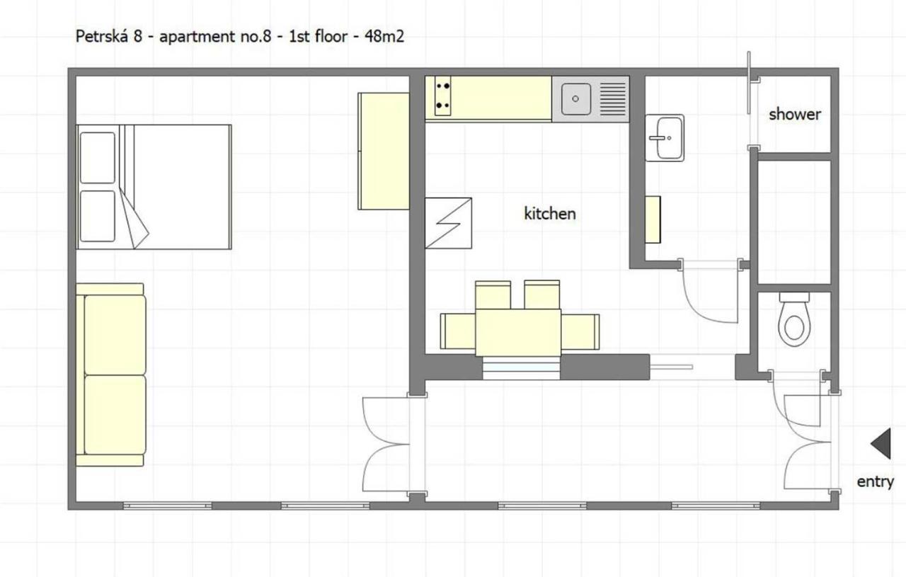 Peter'S Tower Apartments براغ المظهر الخارجي الصورة