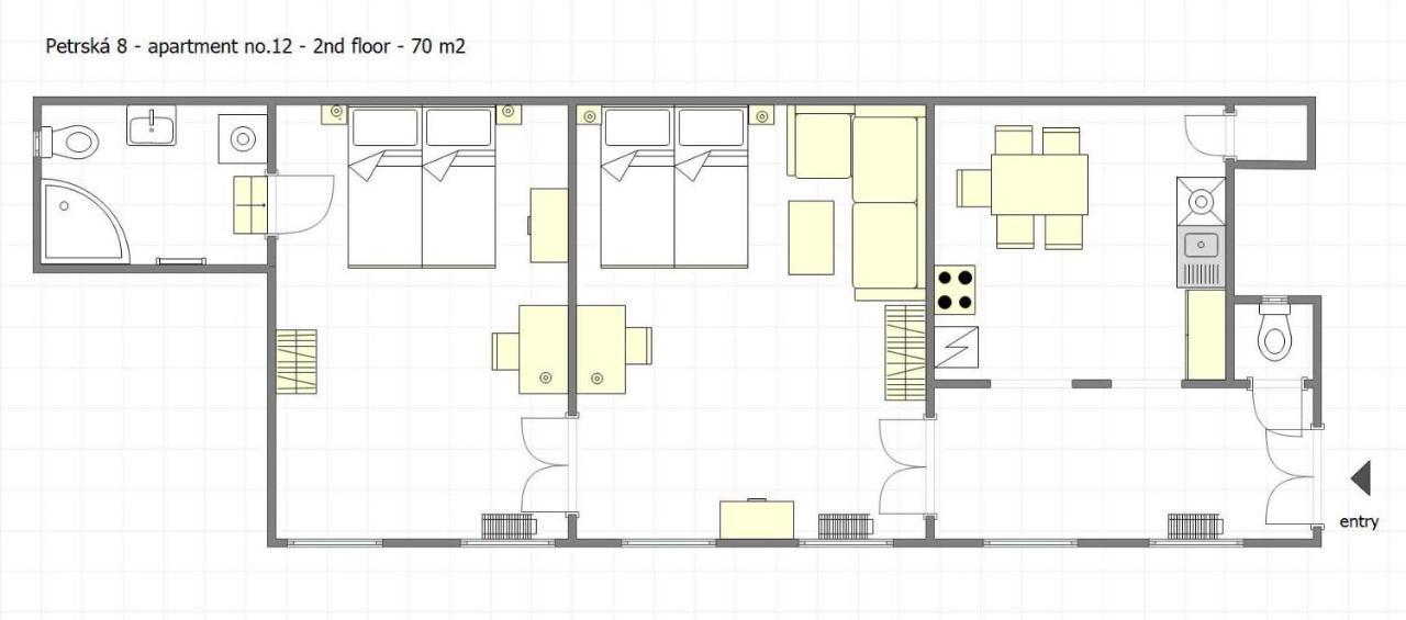 Peter'S Tower Apartments براغ المظهر الخارجي الصورة
